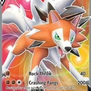 Pokemon Lycanroc V (EVS 187)