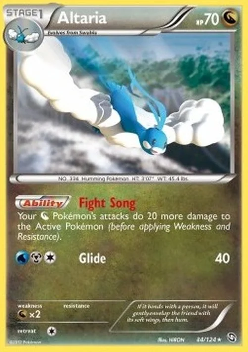 Pokemon Altaria (DRX 84)