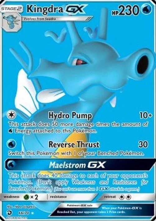 Pokemon Kingdra GX (DRM 66)