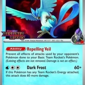 Pokemon Team Rocket's Articuno (xDRI 051)