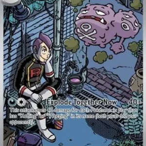 Pokemon Team Rocket's Weezing (DRI 199)