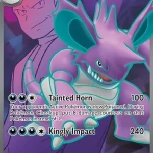 Pokemon Team Rocket's Nidoking ex (DRI 216)