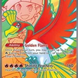 Pokemon Ethan's Ho-Oh ex (DRI 209)