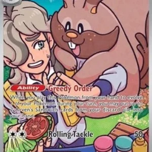 Pokemon Arven's Greedent (DRI 205)