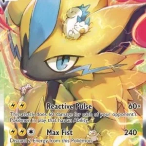 Pokemon Zeraora VMAX (CRZ GG42)