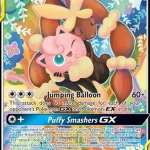 Pokemon Mega Lopunny & Jigglypuff GX (CEC 226)