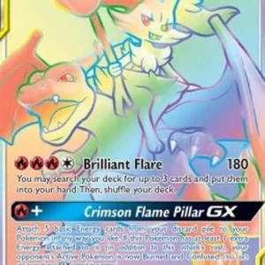 Pokemon Charizard & Braixen GX (CEC 251)