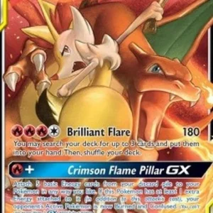Pokemon Charizard & Braixen GX (CEC 22)