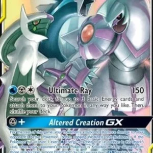 Pokemon Arceus & Dialga & Palkia GX (CEC 156)