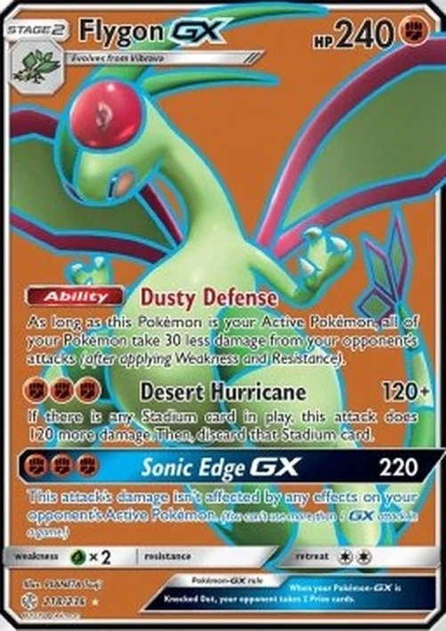 Pokemon Flygon GX (CEC 218)