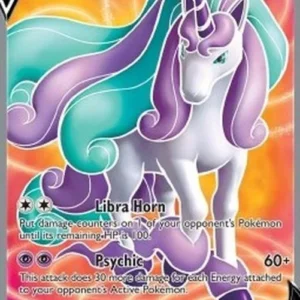 Pokemon Galarian Rapidash V (CRE 167)