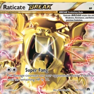 Pokemon Raticate BREAK (BKP 89)