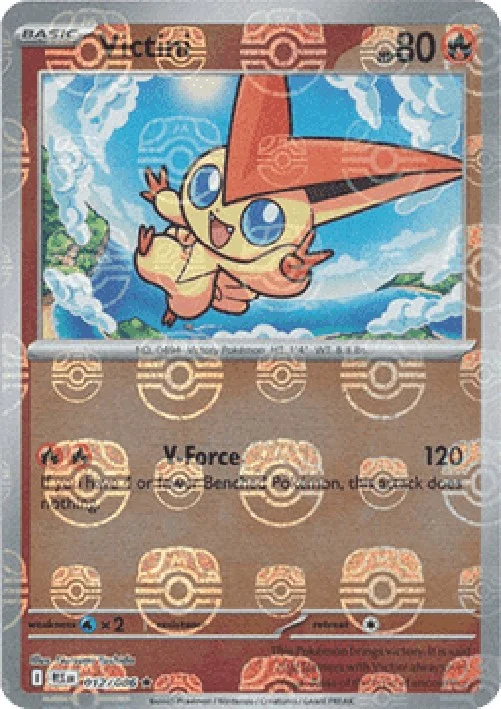 Pokemon Victini (xBLK 012)