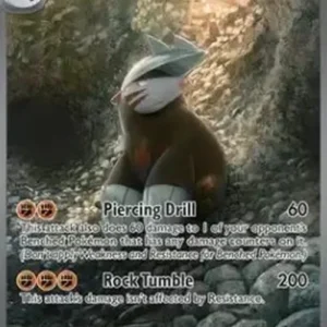 Pokemon Excadrill ex (BLK 168)