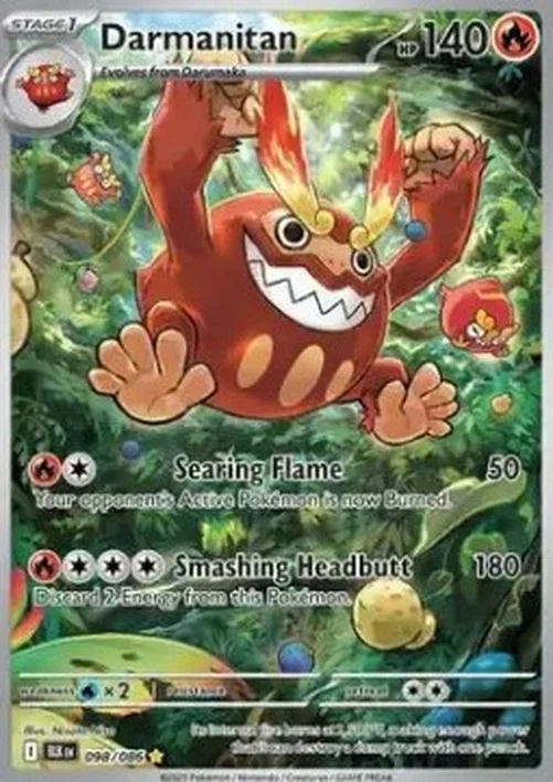 Pokemon Darmanitan (BLK 098)