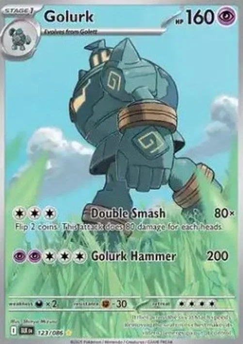Pokemon Golurk (BLK 123)