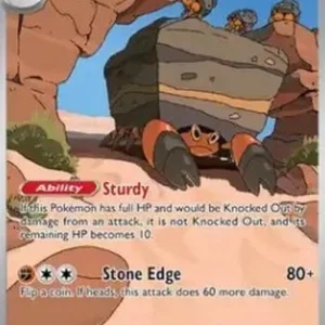 Pokemon Crustle (BLK 130)