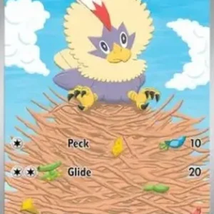 Pokemon Rufflet (BLK 154)