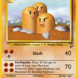 Pokemon Dugtrio (B2 23)