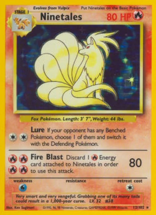 Pokemon Ninetales (BS 12)