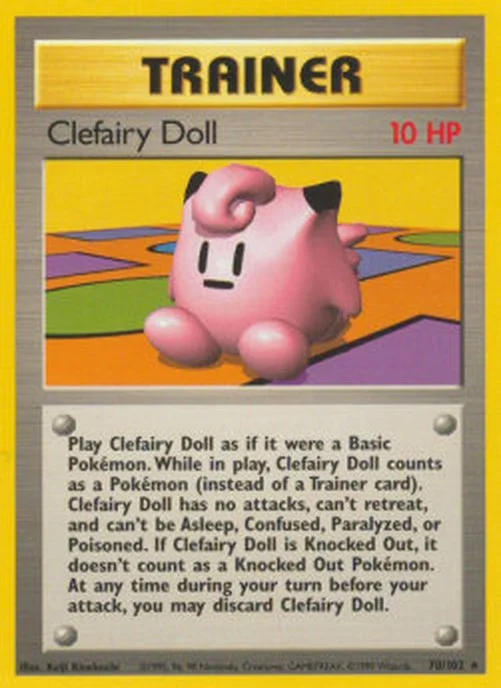 Pokemon Clefairy Doll (BS 70)