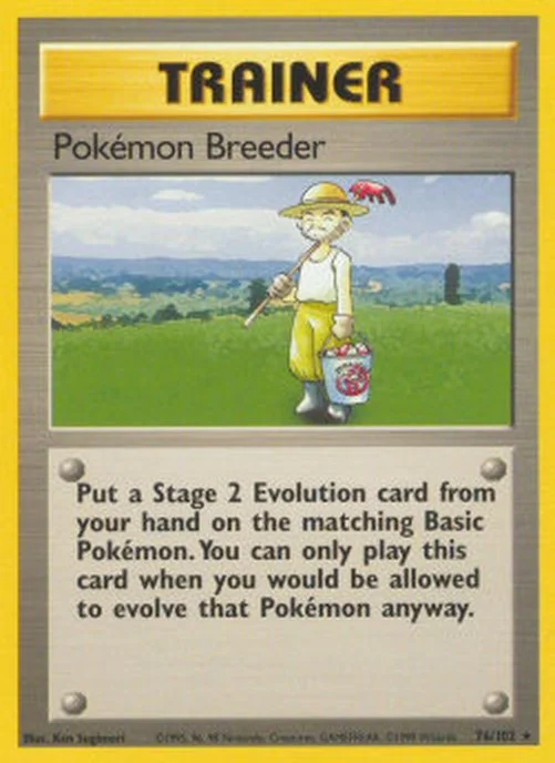 Pokemon Pokémon Breeder (BS 76)