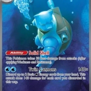Pokemon Blastoise ex (MEW 200)