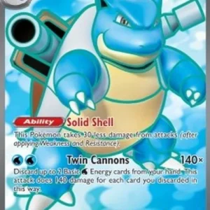 Pokemon Blastoise ex (MEW 184)
