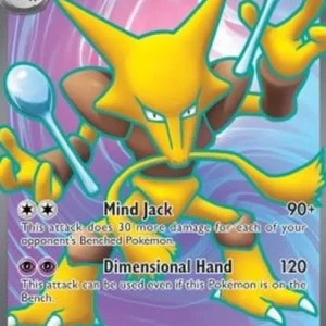 Pokemon Alakazam ex (MEW 188)