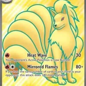 Pokemon Ninetales ex (MEW 186)