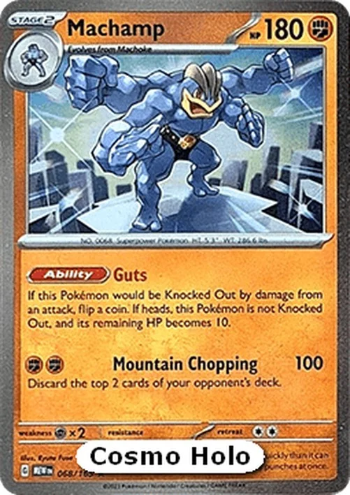 Pokemon Machamp (MEW 068)