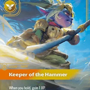 Riftbound UNL Poppy, Keeper of the Hammer (V.2 - Showcase)