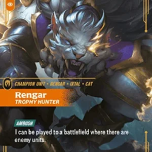 Riftbound UNL Rengar, Trophy Hunter (V.2 - Showcase)