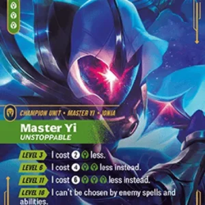 Riftbound UNL Master Yi, Unstoppable (V.2 - Showcase)