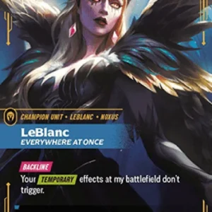 Riftbound UNL Leblanc, Everywhere at Once (V.2 - Showcase)