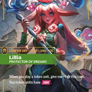 Riftbound UNL Lillia, Protector of Dreams (V.2 - Showcase)