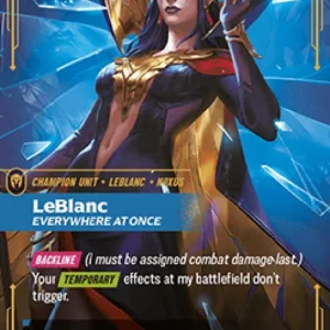 Riftbound UNL Leblanc, Everywhere at Once (V.1 - Epic)