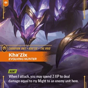 Riftbound UNL Kha'Zix, Evolving Hunter (V.2 - Showcase)