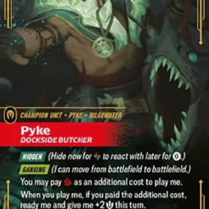 Riftbound UNL Pyke, Dockside Butcher (V.1 - Epic)