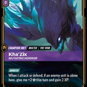 Riftbound UNL Kha'Zix, Mutating Horror (V.2 - Showcase)