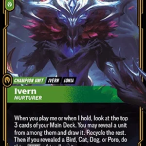 Riftbound UNL Ivern, Nurturer (V.2 - Showcase)