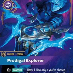 Riftbound SFD Ezreal, Prodigal Explorer (V.2 - Showcase)