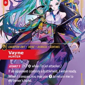 Riftbound SFD Vayne, Hunter (V.1 - Showcase)