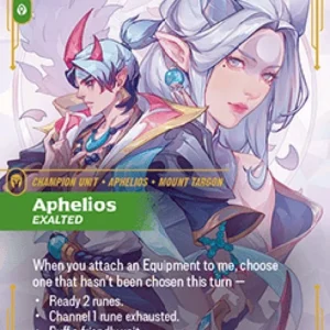 Riftbound SFD Aphelios, Exalted (V.2 - Showcase)