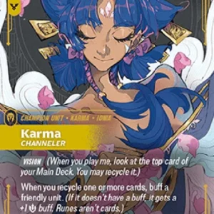 Riftbound SFD Karma, Channeler (V.1 - Showcase)