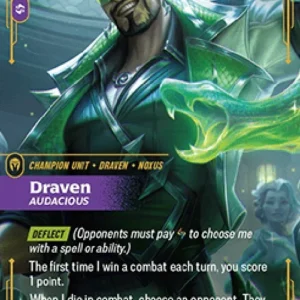 Riftbound SFD Draven, Audacious (V.2 - Showcase)