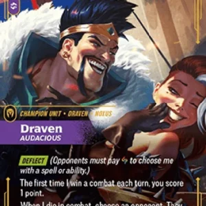 Riftbound SFD Draven, Audacious (V.1 - Epic)