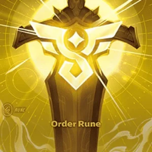 Riftbound SFD Order Rune (V.2 - Showcase)
