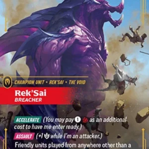 Riftbound SFD Rek'Sai, Breacher (V.1 - Epic)