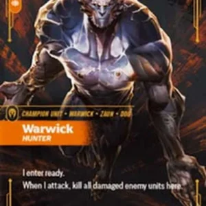 Riftbound OGNX Warwick, Hunter